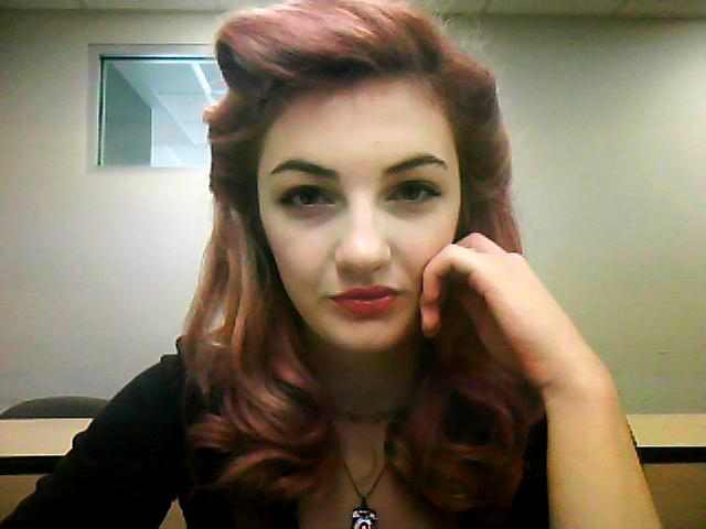 Successful rag rolled curls!