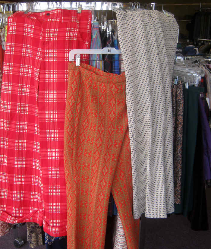 The ugly side of the 1970s - polyester pants