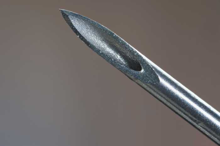 Needle used in microneedling