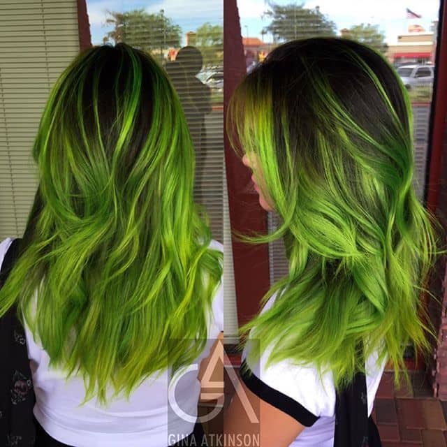 Diy Hair 10 Green Hair Color Ideas Bellatory 2123