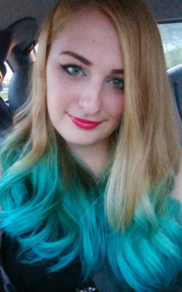 This is an example of how vibrant the color can be!