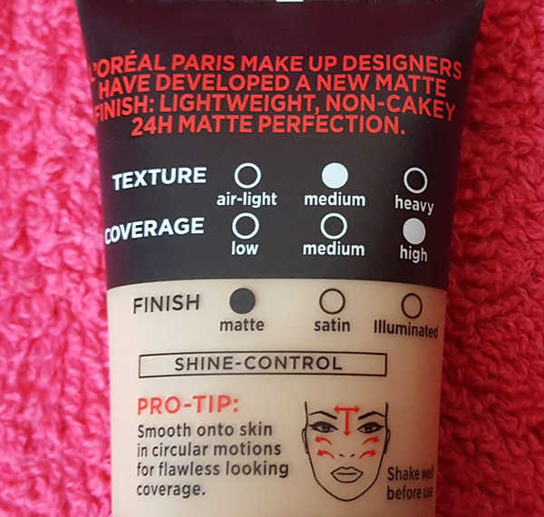 loreal-infallible-pro-matte-foundation-review