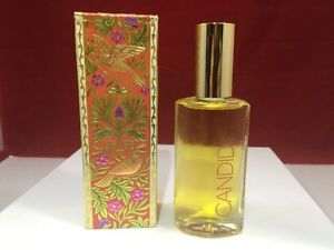 A vintage bottle of Avon Candid perfume.