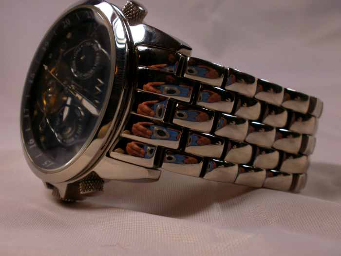 Aatos automatic with stainless steel strap