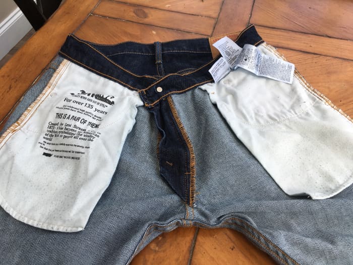 Make sure the crotch seams are flat.