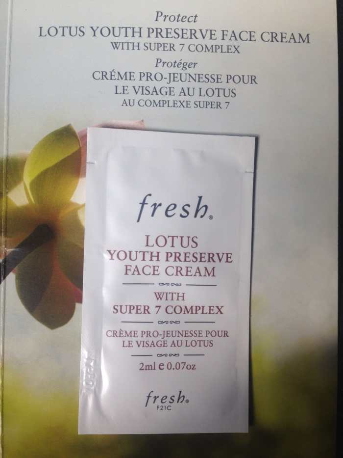 Lotus Youth Preserve Face Cream