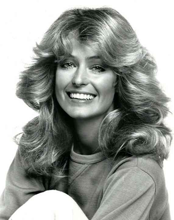 Farrah Fawcett had some insanely popular hair in the 70s!