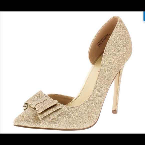 The Glitter Gold Stiletto