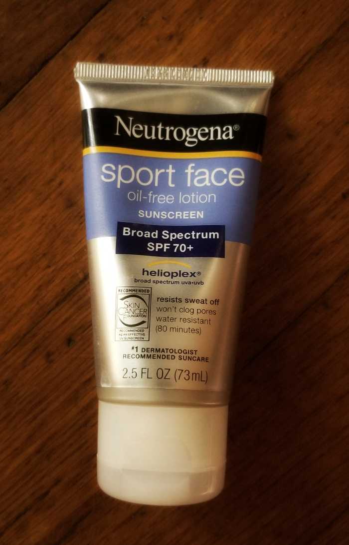 Sunscreen is important. This one is my favorite.