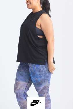 Some plus-sized clothes received from Stitch Fix from Nike.