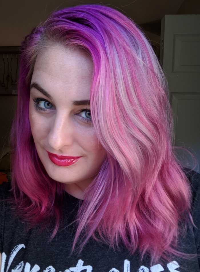 This picture was taken about 35 days after dying my hair.