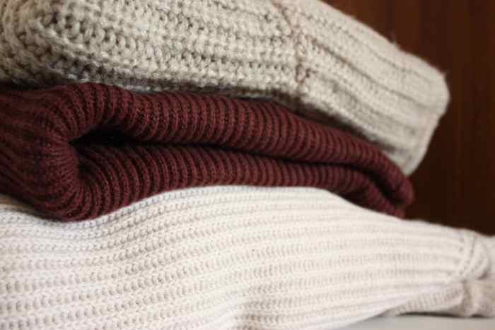 Sweaters may be shrunk in the washer or dryer, depending on what they're made of.