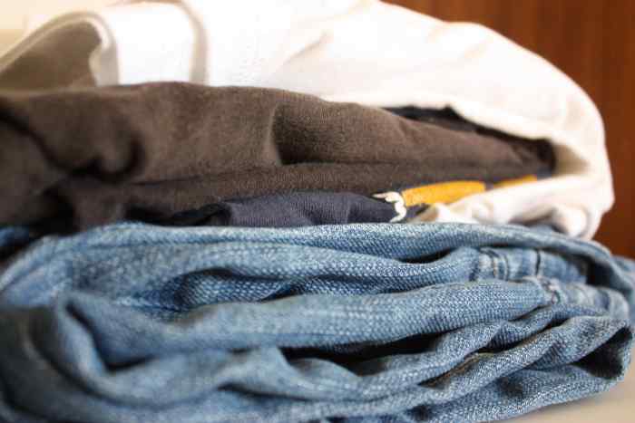 Yes, you can shrink denim jeans without using a needle and thread.