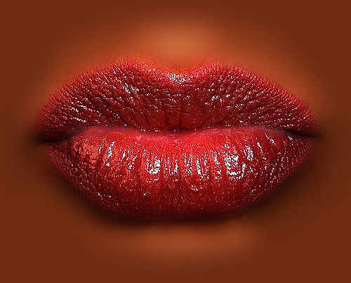 Red lipstick can get attention the wrong way.