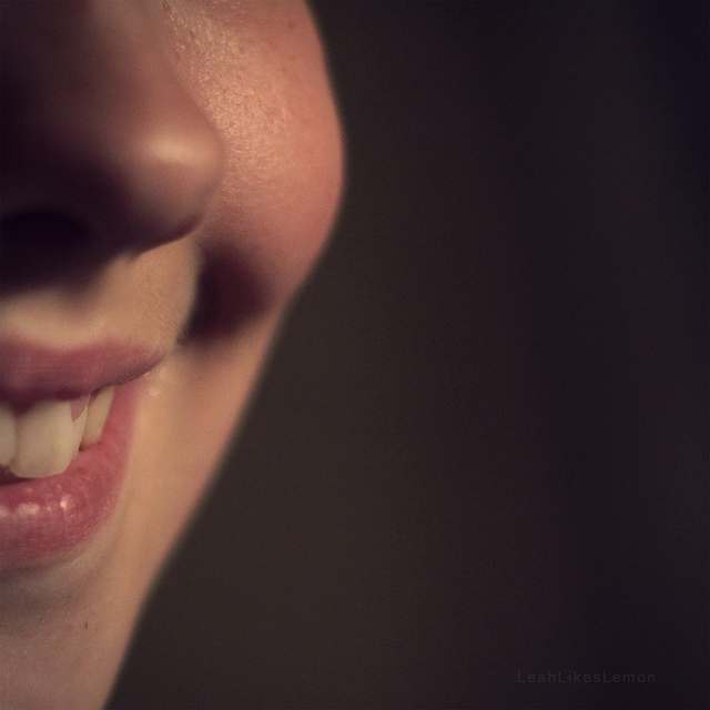 Sweep blush high on your cheekbones.