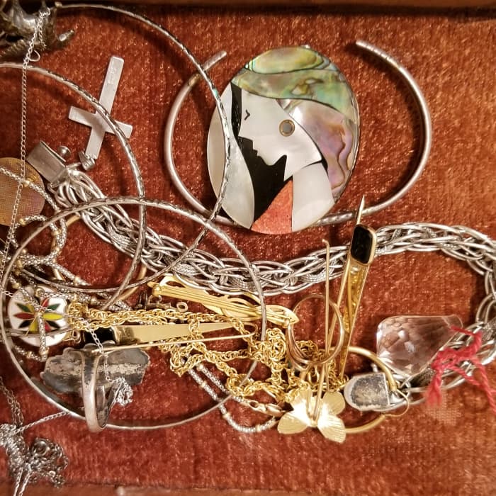 The dregs of fashions past will dwell forever in the tangled mess of the old jewelry box. This is no big deal if they weren't pricey to begin with!
