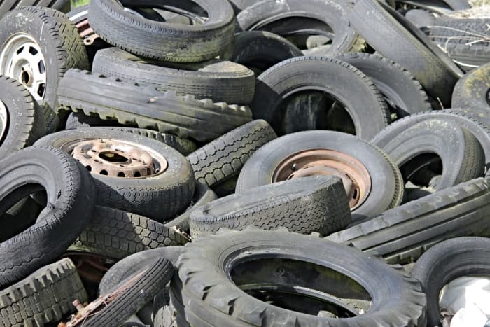 Check your car tire wear patterns and make any necessary repairs before they end up in the tire graveyard.