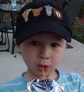 "Look! I put on my own hat. How are hats made? Who makes them? Where do they make them? Who wears them? Why is my juice red? What makes it red? What does red mean? ........"