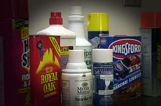 Common household items that can be used as inhalants. Teens may have chemicals in their bedrooms that are typically found under sinks or in a garage or shed.