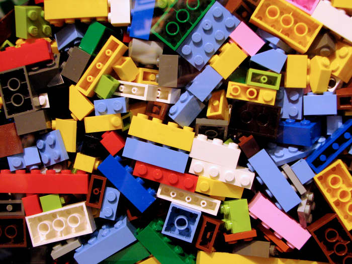Legos. Oh, the endless hours of fun these things provide (and sore feet when you inevitably step on them)!