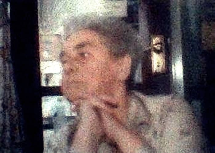 The last photo I ever took of my grandma, when she was in her 80s, sitting in a café over a pot of tea, watching the world go by.