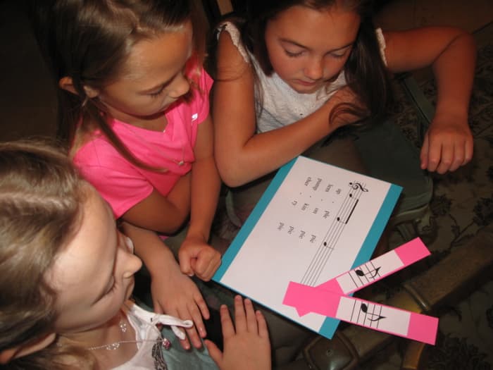 Using visual examples of these rhythms will help children understand and remember them.