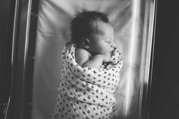 If you're in the throes of transition, it really helps to focus on where this is going to take you—to seeing your baby for the first time.
