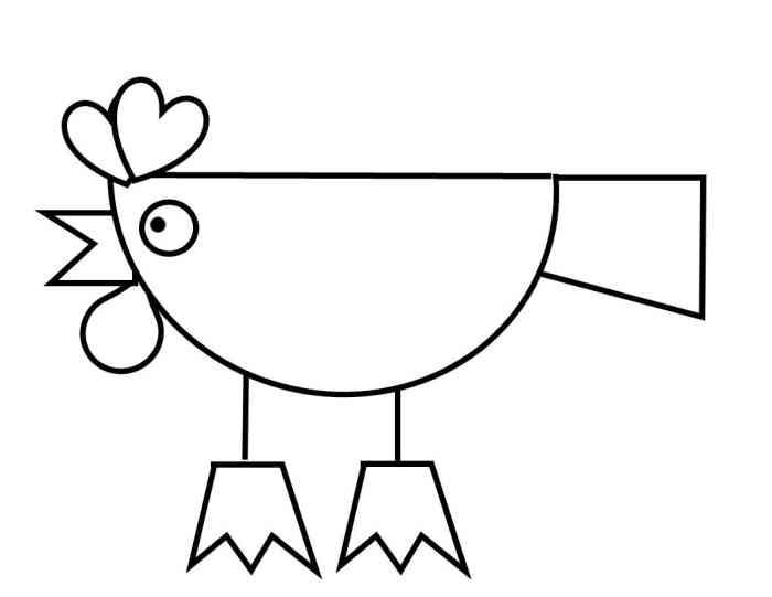 Printable Rooster Crafts for Kids - WeHaveKids