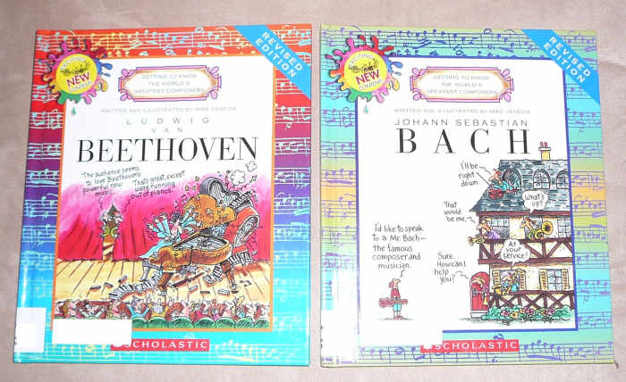 This series has our favorite short biographies for composers, but there are many others.