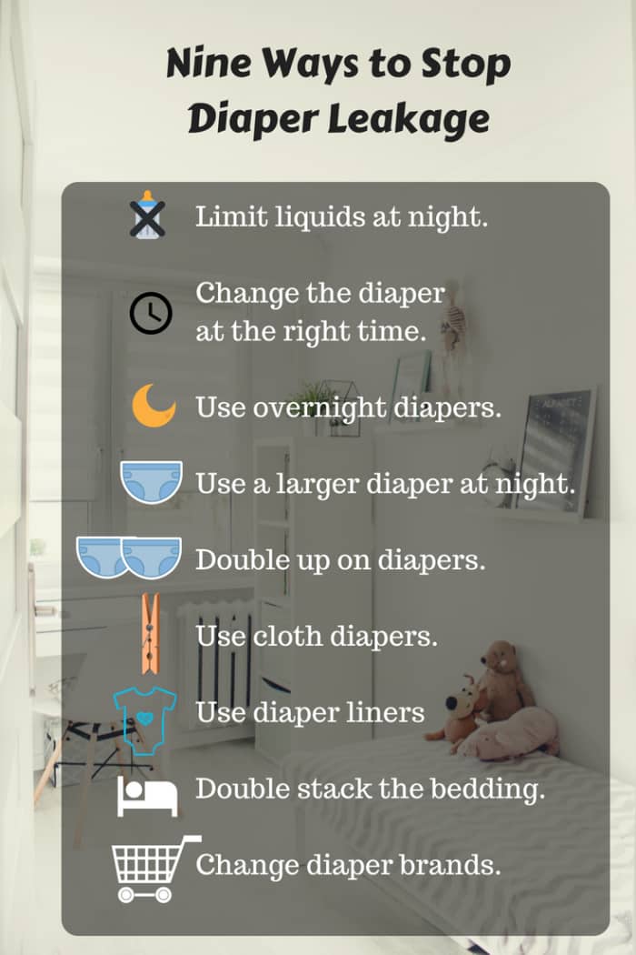 9 Ways to Stop Your Baby From Peeing Through Diapers at Night WeHaveKids