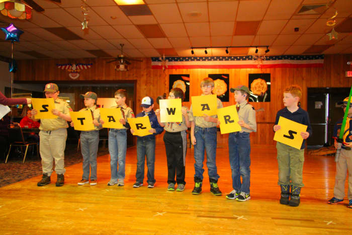 This easy Star Wars skit takes very little time to prepare and is easy for the scouts to perform.