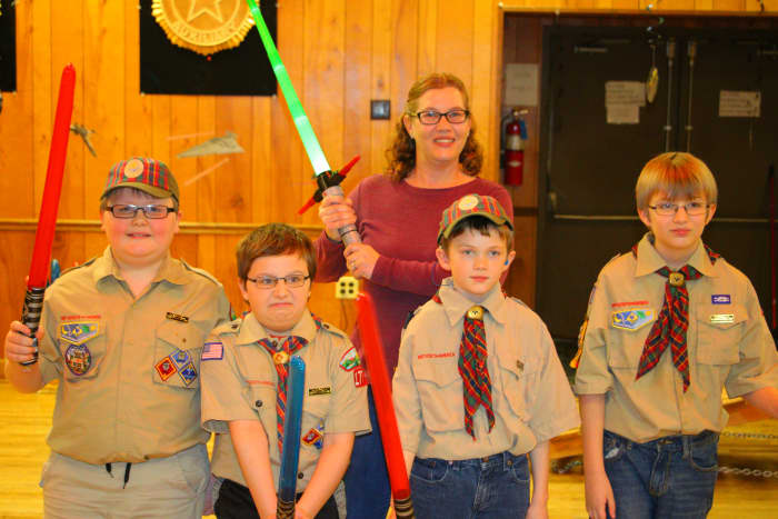 While cub scouts is over, Scouts BSA is just beginning for these kids. They are on to bigger adventures!
