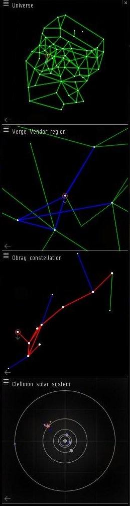 Hitting "F11" will access the map browser, which provides a quick way to see various starmaps in "EVE Online."