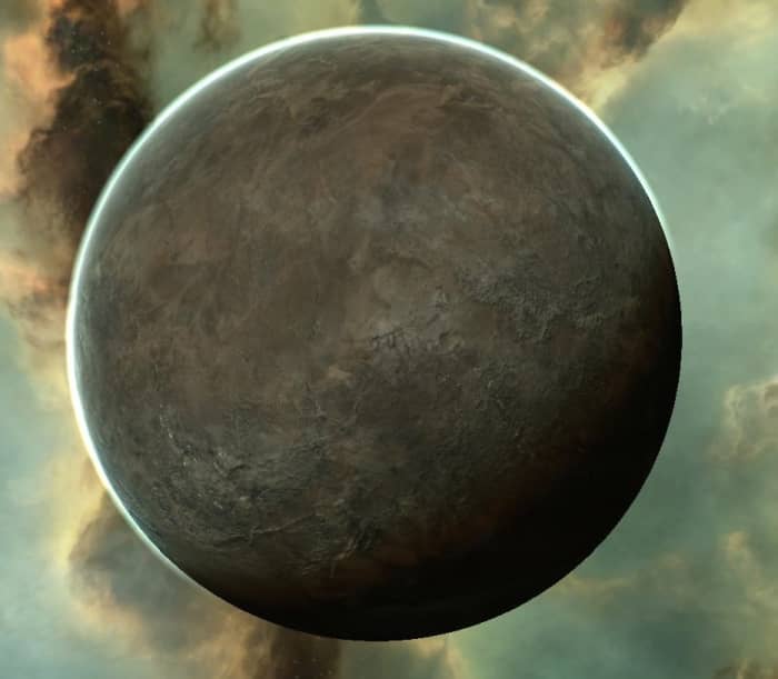 An example of a planet that can be developed to make additional profit for a trader in "EVE Online."