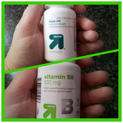 One medicinal solution to morning sickness and nausea is a mix of Unisom and Vitamin B6.