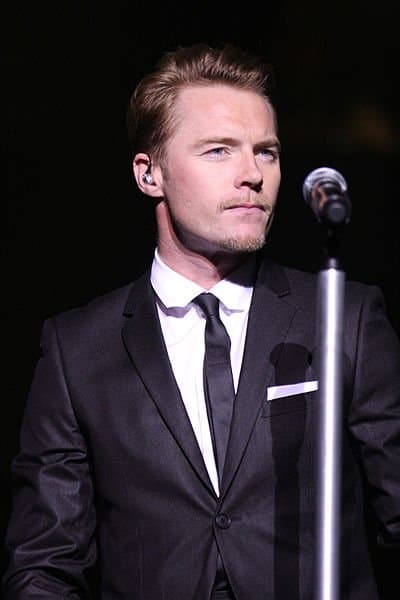 Ronan Keating, formerly of Irish boy band Boyzone.