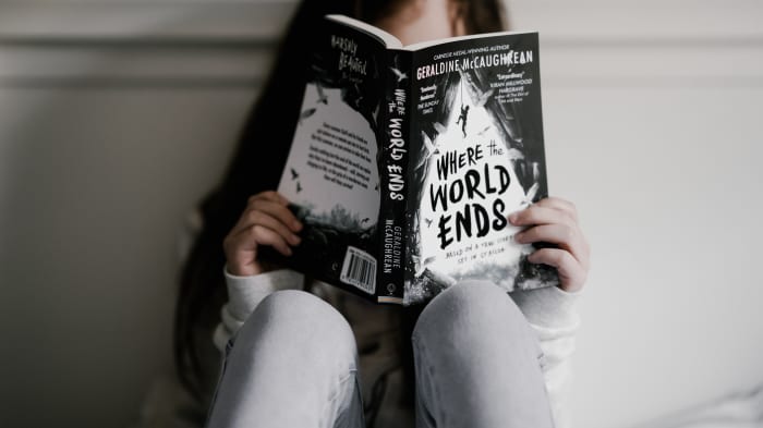 Piles of library books kept my head in a happy place through my bipolar dad's highs and lows. Similarly, you can help your child escape by reading to them or providing books for them to read to themselves.