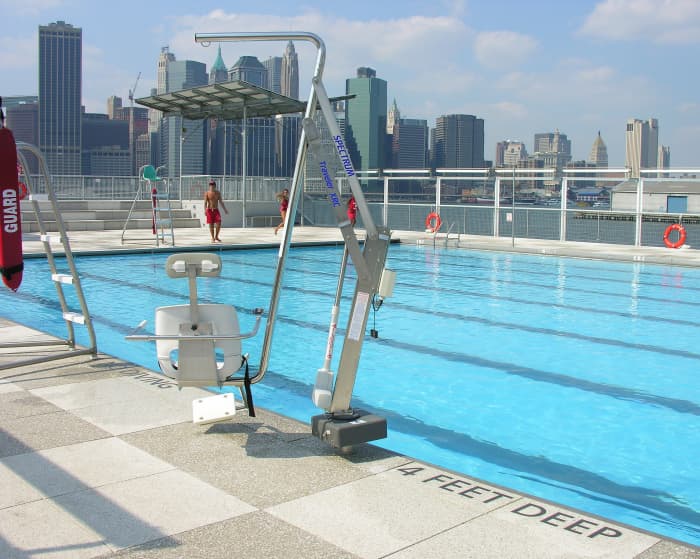 Focus on the activities you can do that both you and your child enjoy. For example, if you like swimming, check whether local pools have an accessible lift.