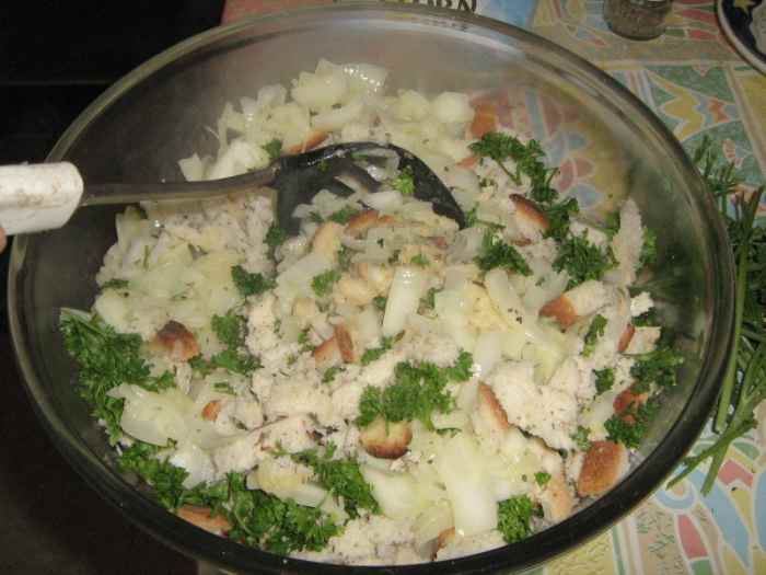Recipe for Homemade Stuffing