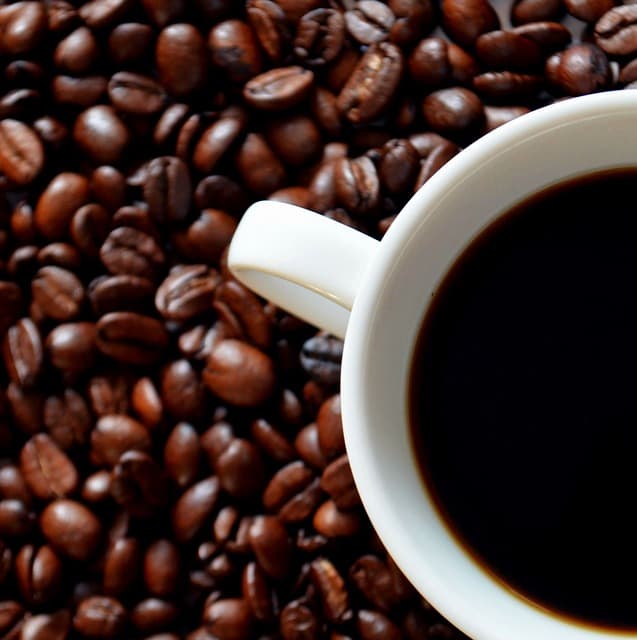White or black, coffee makes a great theme for a song. It can also boost a musician's energy levels too, if they need a legal stimulant.