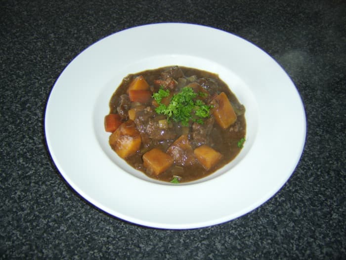 This delicious venison and root vegetable stew makes the perfect warming dinner on a cold winter's night.