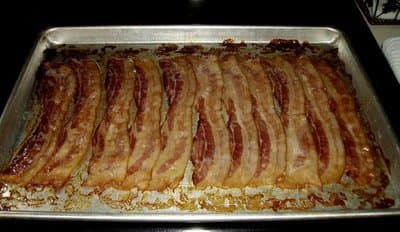 This is the way I like bacon. If you like the bacon crisper, add 5 or 10 minutes and then check it again.