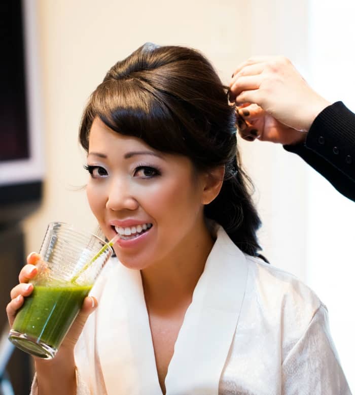 My skin and energy level is so much BETTER in my mid 30's compared to my early 20's! This is a snapshot of me on my wedding day.