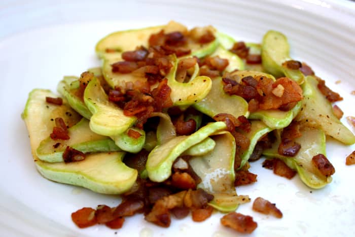 Sautéed squash is light and refreshing. This is a great way to prepare squash that has been frozen for storage.
