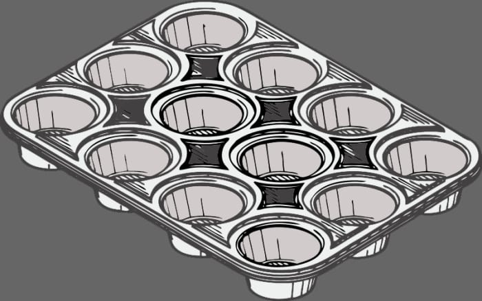 Muffin pans have a lot to do with perfect muffins. Size matters so use the right amount of dough for the size muffin you make.