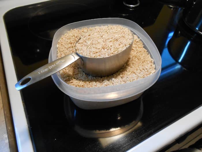Whole grain brown rice makes traditional Spanish rice as nutritious as it is delicious!