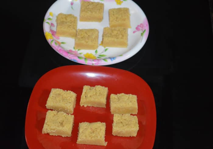 Step 13: Remove them from the pan when hot. Arrange them on a plate. Enjoy eating these yummy cakes!