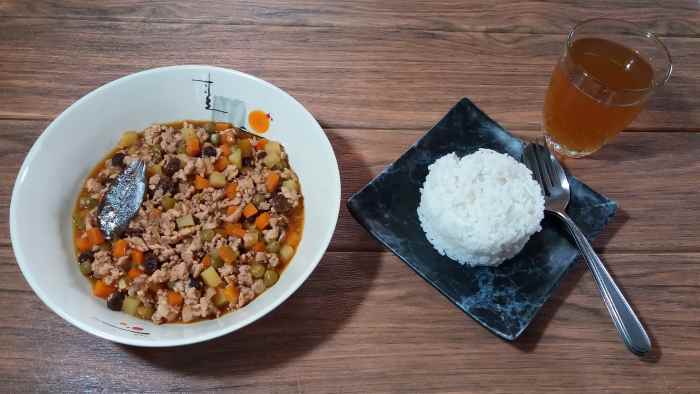 Giniling na baboy recipe