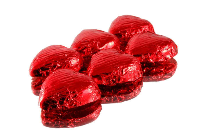 Candies can be individually wrapped for gifts and parties. I have done this for Christmas and Valentine's Day.