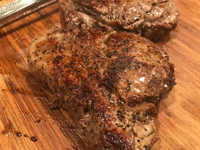 Step 4: Remove the Steak From the Pan Once It's Reached Your Desired Internal Temperature. Let Rest for 10 Minutes.